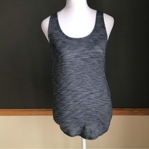 Lululemon Blue Tank Peek a Boo Tie Back Size 8